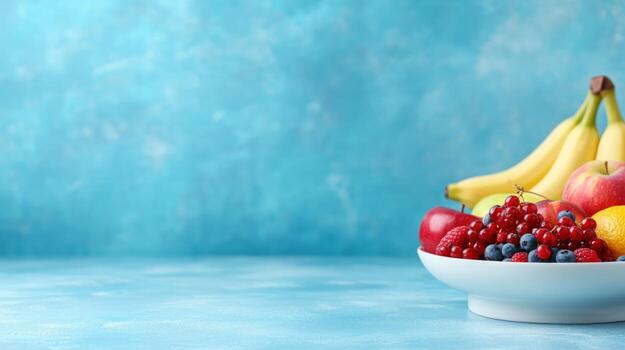 Wellness and Nutrition — fresh colorful healthy food